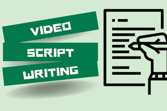 write video scripts as a professional copywriter to bring sales
