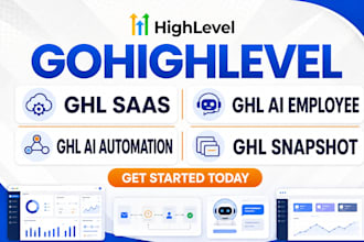 setup ghl saas ghl ai employee ghl white label ghl ai automation ghl snapshot
