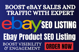 do ebay listing ebay lister ebay product seo listing to boost sales and traffic