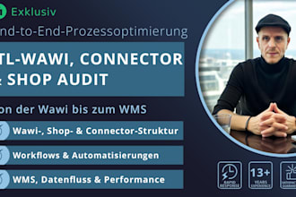 prüfe und optimiere deinen kompletten jtl prozess von jtl wawi bis shop