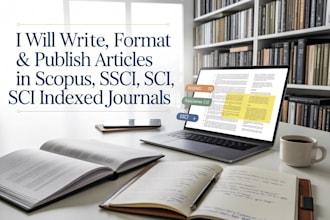 write format publish articles in scopus ssci sci indexed peer reviewed journal