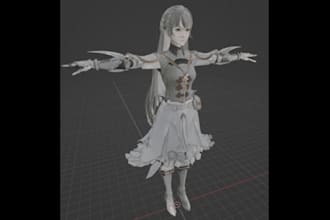 rip or extract your 3d character model from game or website