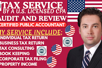 prepare sign and file your tax returns as a CPA