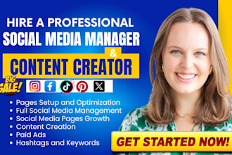 be social media virtual assistant, facebook ads manager, tiktok, instagram ads