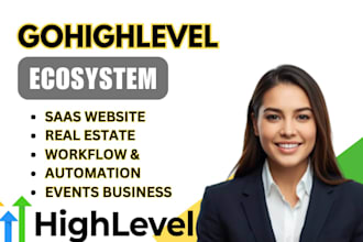setup full gohighlevel ecosystem for online coaches, gym, real estate, agencies