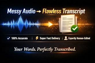 clean ai transcripts and deliver flawless, ready to use documents