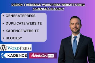 duplicate copy clone elementor wordpress site using blocksy and kadence