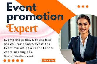 event promotion, ticket sales, webinar, concert, shows eventbrite marketing
