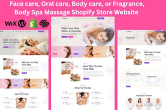 design face care oral care body care fragrance shopify store