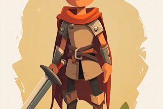 draw your rpg game character design