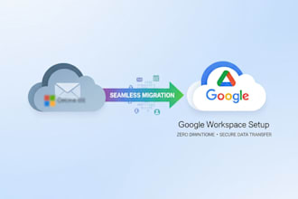 setup google workspace with secure email migration with zero downtime
