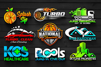 do stunning and unique business logo design