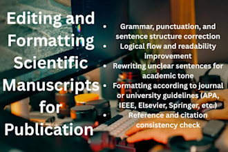 edit, proofread and format bio or zoology scientific research paper or thesis