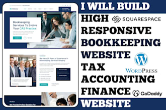 build bookkeeping website tax accounting, finance tax website accounting website
