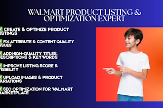 optimize and fix walmart product listings for better sales