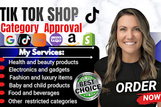 approve tiktok shop restricted category quickly and effectively