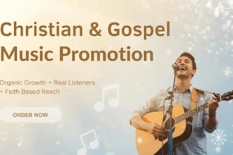 do christian, gospel, music promotion to devoted gospel music listeners