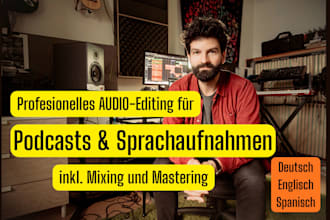 edit and mix your podcasts and speech recordings