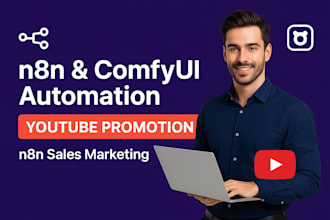 setup n8n comfy ui automation youtube promotion n8n sales marketing faceless vi