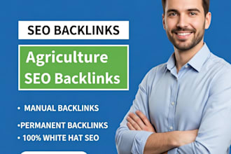 do agriculture guest posts with do follow SEO backlinks
