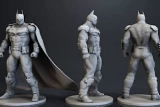 3d action figure,3d statues toy,3d character bust,stl funko head full rig face