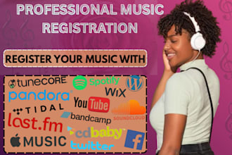 music registration promotion bmi ascap prs sesac billboard isrc mlc iheart radio