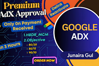 provide ma adx approval through a google certified company