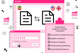 translate english to amharic and amharic to english