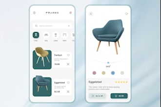 build a furniture ar shopping app