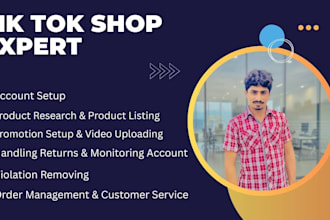 handle tiktok shop product hunting and listing