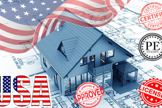 do architectural city permit blueprints for house plans, adu garage, deck, patio