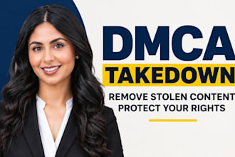 file dmca takedown notices to remove stolen content and copyright infringement