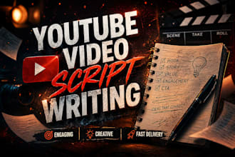 make creative script for your video