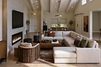 do interior home design modern living room design bed kitchen 3d home rendering