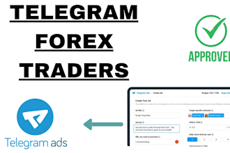 run telegram ads, telegram promotion boost 500k forex traders telegram ads