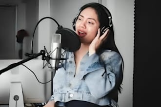 be your custom female singer, vocalists, harmony, rock and multilingual singing
