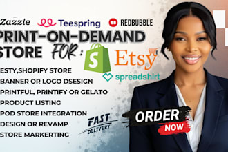 set up your pod store on redbubble teespring zazzle spreadshirt apliiq stanstore