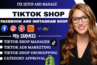 setup tik tok shop tiktok shop marketing fix tiktok dropshipping
