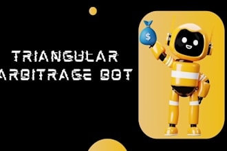 build dex arbitrage bot, ai crypto bot, triangular arbitrage bot