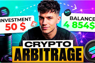 build a custom crypto arbitrage trading bot for binance bybit and kucoin