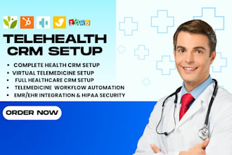 telehealth CRM doxy me hubspot salesforce athenahealth CRM simplepractice zoho