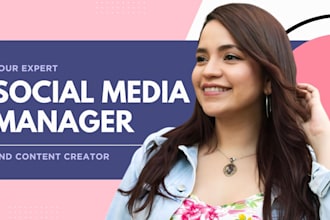 create monthly social media content for your brand