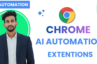 create mv3 chrome extension with ai workflow automation