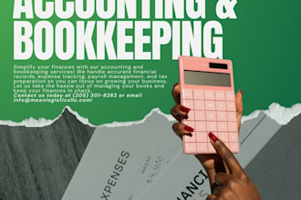 handle gst filing,audit support,bookkeeping