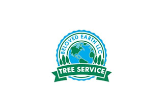 make artwork bright round trust seal logo for beloved earth