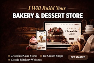 do chocolate cake shopify store ice cream website cookies store bakery website