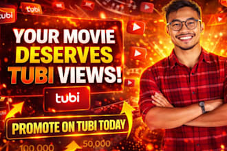 grow your tubi movie audience with effective promotion and improve tubi ranking