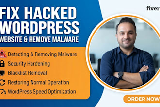 fix hacked wordpress website and remove malware