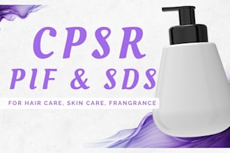 develop cpsr, pif, gpsr, cpnp, coa, msds to sell product in eu and UK