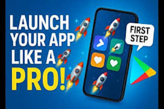publish and launch your app with aso, store setup and creatives